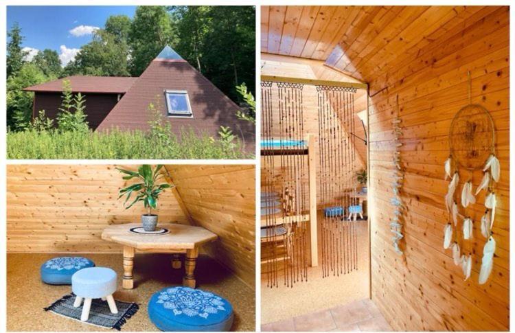 Vila Pyramida Nasavrky Exteriér fotografie